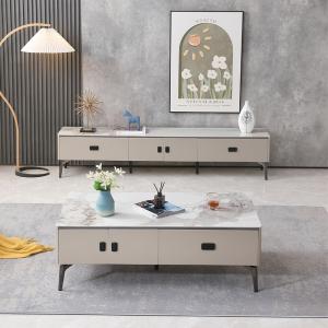 现代极简·典致系列·CLJ-LL-2206·茶几电视柜