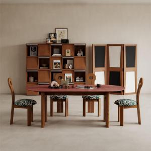 侘寂风·中古系列·CLJ-RZ-CZ1177B·餐桌椅